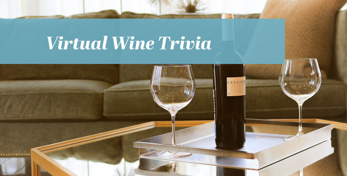 Ultimate Wine Trivia - Online Corporate and Friend Events
