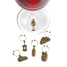 Load image into Gallery viewer, Vineyard Wine Charms