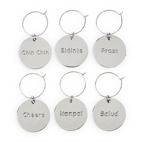 Cheers Wine Charms