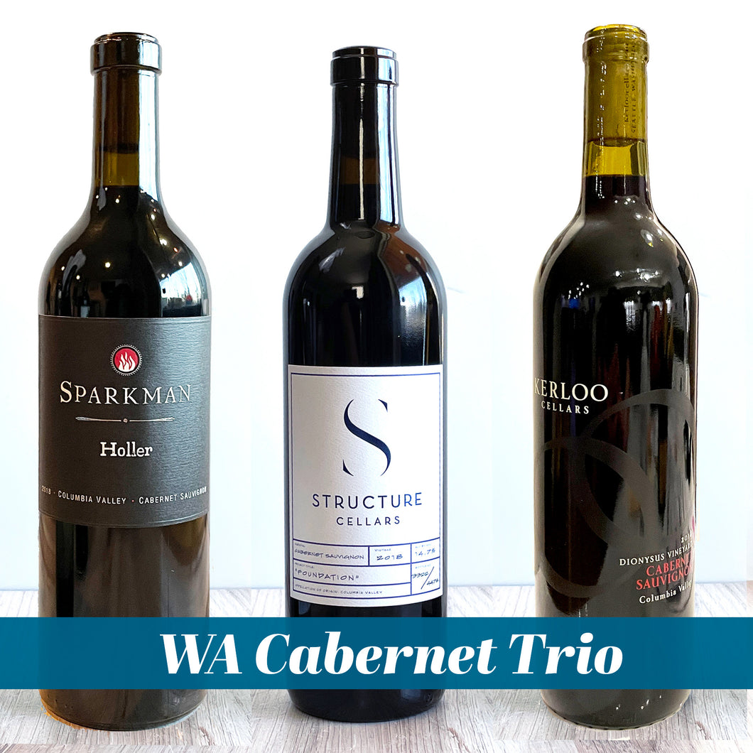 Taste Washington Cabernet Sauvignon Trio Pack