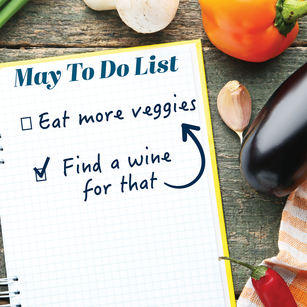 Vegetarian Recipe and Wine Pairings Pack